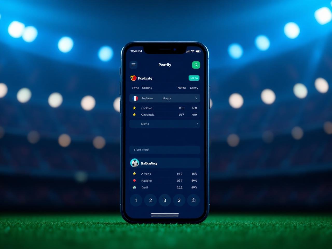 Application 1XBET Cameroun affichée sur un smartphone pour télécharger l'APK 2026